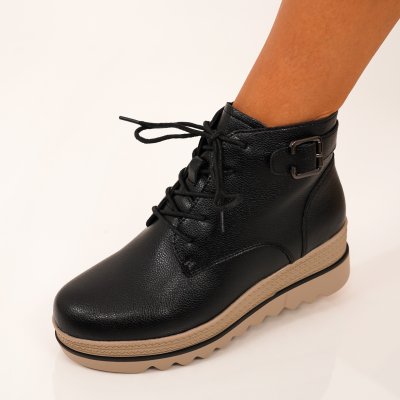 Bőr Bokacipők Ainsa Black