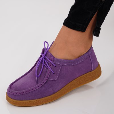 Bőr Félcipők Esen6 Purple