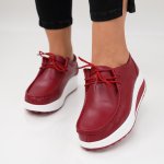 Bőrcipő Relly5 Red