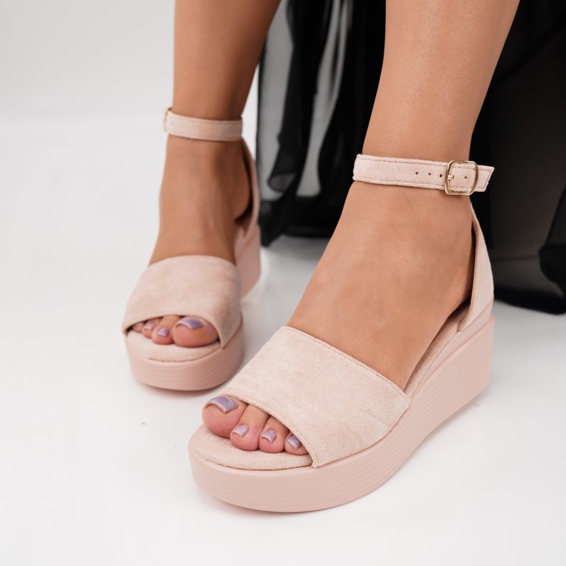 Platform Szandálok Caprese Pink Platform Szandálok Caprese Pink