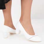 Magassarkú Cipők Esence White Magassarkú Cipők Esence White